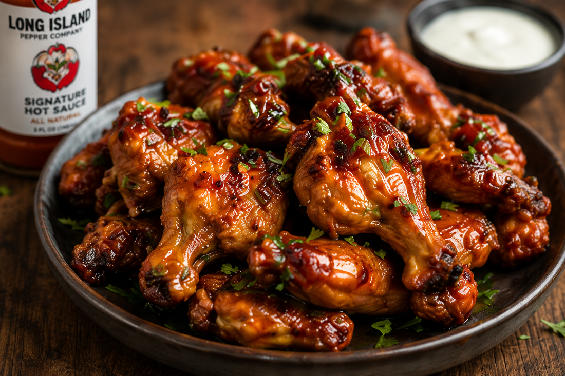 Spicy Garlic Buffalo Wings