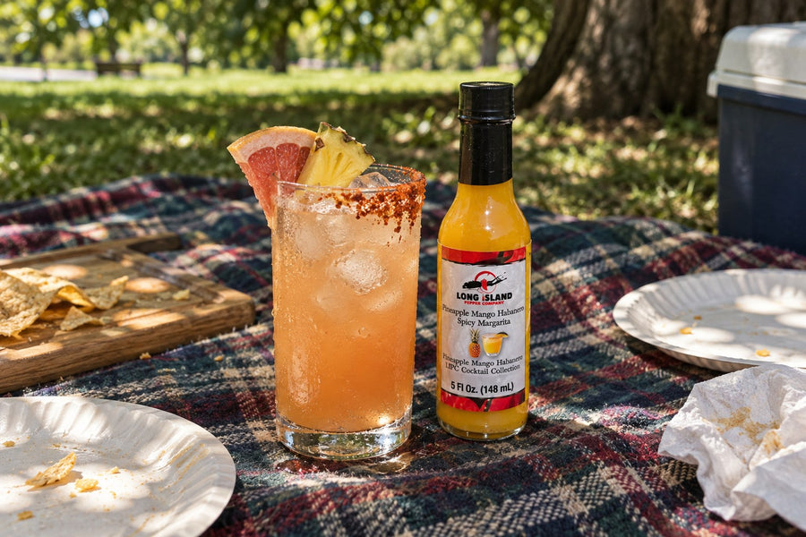 Pineapple Mango Habanero Spicy Paloma