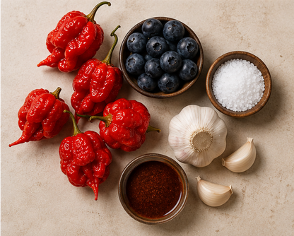 Blueberry Carolina Reaper