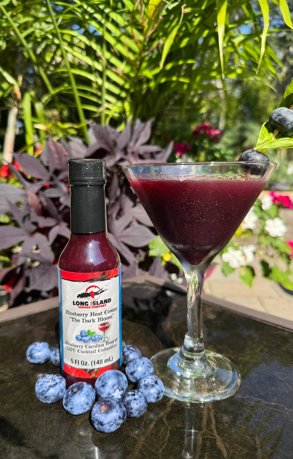 Blueberry Carolina Reaper: "The Dark Bloom"